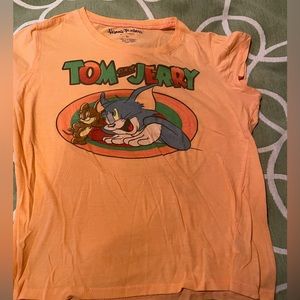 Tom And Jerry Kids T Shirt Size XL